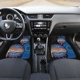 Rainbow Trout Ethnic Pattern Fishing Car Floor Mats 182417 - YourCarButBetter