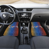 Rainbow Trout Skin Color Boho Pattern Fishing Car Floor Mats 182417 - YourCarButBetter