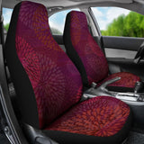 Raspberry Sunset Chrysanthemums Car Seat Covers 550317