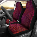 Raspberry Sunset Chrysanthemums Car Seat Covers 550317