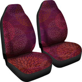 Raspberry Sunset Chrysanthemums Car Seat Covers 550317