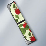 Red Apples Leaves Pattern Car Auto Sun Shades 182102 - YourCarButBetter