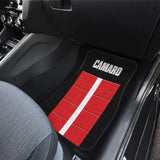 Red Camaro White Letters Amazing Decoration Car Floor Mats 210807 - YourCarButBetter