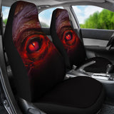 Red Dragon Eye Custom Car Accessories Car Seat Covers 211301 - YourCarButBetter