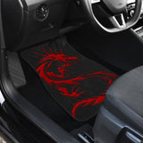 Red Dragon Pattern Car Floor Mats 212501 - YourCarButBetter