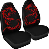 Red Dragon Pattern Car Seat Covers 212501 - YourCarButBetter