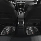 Red Eyes Furious Wolf Car Floor Mats 211502 - YourCarButBetter