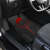 Red Horse Metallic Style Printed Amazing Gift Ideas Car Floor Mats 211501 - YourCarButBetter