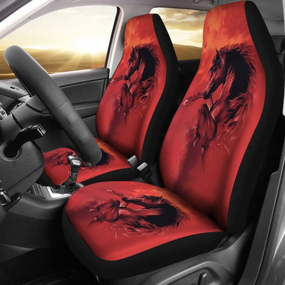 Red Horse Native Car Seat Covers 093223 - YourCarButBetter