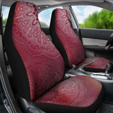 Red Mandalas Car Seat Covers 105905 - YourCarButBetter