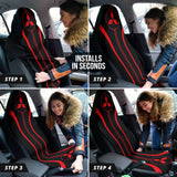 Red Mitsubishi Inspired Car Seat Covers Custom 4 210401 - YourCarButBetter