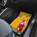 Red M&M Chocolate 1 Car-Mats 094201 - YourCarButBetter