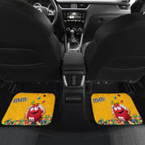 Red M&M Chocolate 1 Car-Mats 094201 - YourCarButBetter