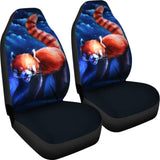 Red Raccoon Animal Car Seat Covers 174510 - YourCarButBetter