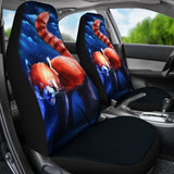 Red Raccoon Animal Car Seat Covers 174510 - YourCarButBetter