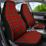 Red Royal Stewart Plaid Tartan Car Seat Covers 210201