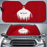 Red Santa Sun Shade Amazing Best Gift Ideas 103406 - YourCarButBetter