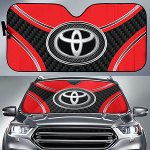 Red Toyota Amazing Style Car Car Auto Sun Shades Custom 2 210701 - YourCarButBetter