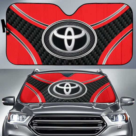 Red Toyota Amazing Style Car Car Auto Sun Shades Custom 2 210701 - YourCarButBetter
