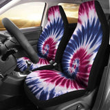 Red White & Blue Tie Dye Car Seat Covers 154230 - YourCarButBetter