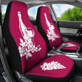 Red Wine Custom Car Decor Items Car Seat Covers 210701 - YourCarButBetter