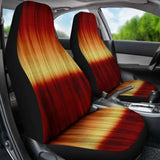 Red Yellow Orange Tie Die Print Car Seat Covers Seat Protectors 154230 - YourCarButBetter