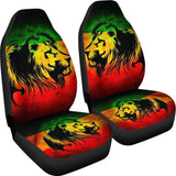 Reggae Rasta Lion Car Seat Covers 211701 - YourCarButBetter