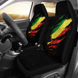 Republic Of The Congo In Me Car Seat Covers - Special Grunge Style 232125 - YourCarButBetter