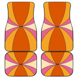 Retro Colors Car Floor Mats 094201 - YourCarButBetter