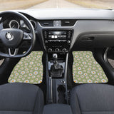 Retro Daisy Car Floor Mats 094201 - YourCarButBetter