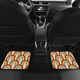 Retro Rainbow Car Floor Mats 094201 - YourCarButBetter