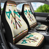 Retro Seamless Native Car Seat Cover 093223 - YourCarButBetter