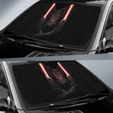 Rey Darkside Lightsaber Star Wars Car Auto Sun Shade 094201 - YourCarButBetter