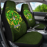Reynolds Or Mcrannell Ireland Car Seat Cover Celtic Shamrock (Set Of Two) 154230 - YourCarButBetter