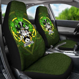 Rogers Ireland Car Seat Cover Celtic Shamrock (Set Of Two) 154230 - YourCarButBetter