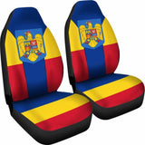 Romania Car Seat Cover Coat Of Arms Amazing 105905 - YourCarButBetter