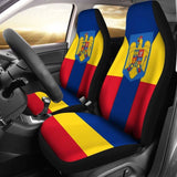 Romania Car Seat Cover Coat Of Arms Amazing 105905 - YourCarButBetter