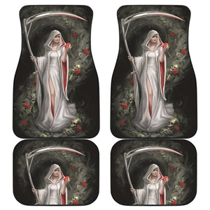 Romantic And Deadly Queen Grim Reaper Car Floor Mats 210603 - YourCarButBetter