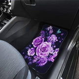 Rose Beauty Art Flowers Car Floor Mats 202905 - YourCarButBetter