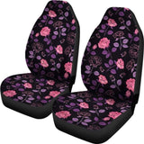 Rose Car Seat Covers 210705 - YourCarButBetter