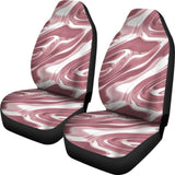 Rose Gold Liquid Metal Car Seat Covers 174510 - YourCarButBetter