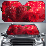 Rose Heart Valentines Day Love Sun Shade amazing best gift ideas 172609 - YourCarButBetter