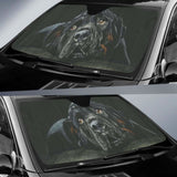 Rottweiler Breed Dog Black Hd Car Sun Shade 172609 - YourCarButBetter