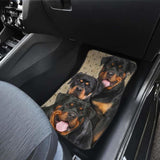 Rottweiler Car Floor Mats For Rottweiler Dog Lover 223609 - YourCarButBetter