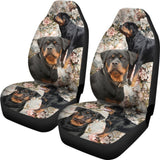 Rottweiler Dog Christmas Birthday Gift - Car Seat Covers 174510 - YourCarButBetter