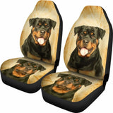 Rottweiler Print Car Seat Covers 174510 - YourCarButBetter