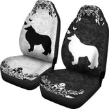 Rough Collie - Car Seat Covers 160830 - YourCarButBetter