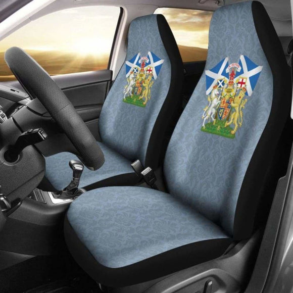 Royal Coat Of Arms Of Scotland Car Seat Covers Amazing 105905 - YourCarButBetter