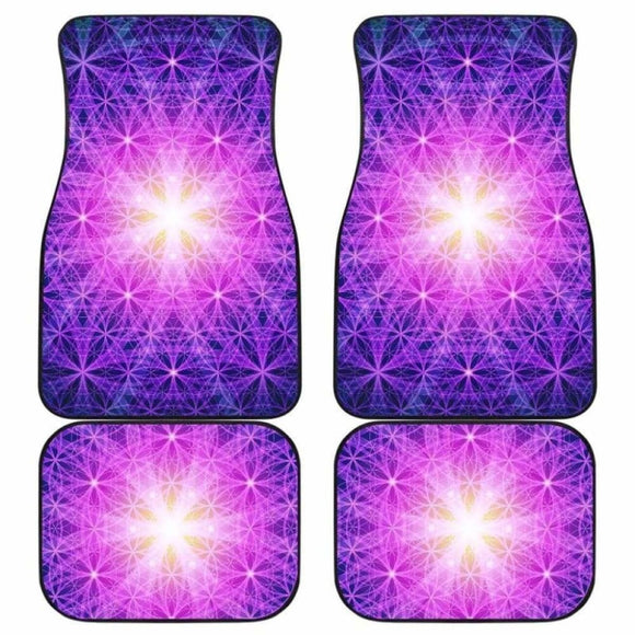 Sacred Geometry Car Floor Mats 163730 - YourCarButBetter