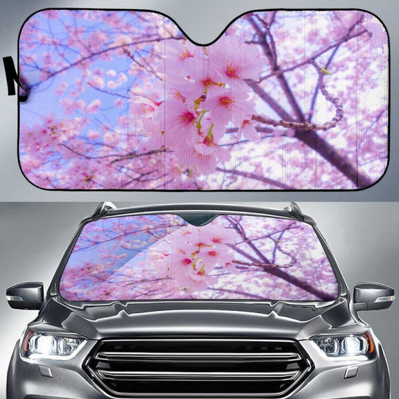 Sakura Flower Japan Car Sun Shade 094201 - YourCarButBetter